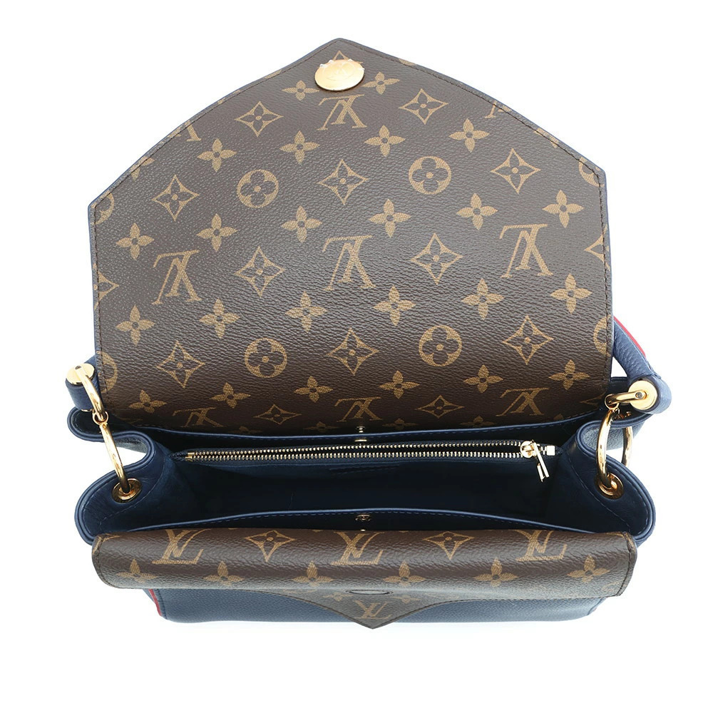 Louis Vuitton Monogram Calf Leather Double V Handbag Shoulder Bag - Picture 8 of 12